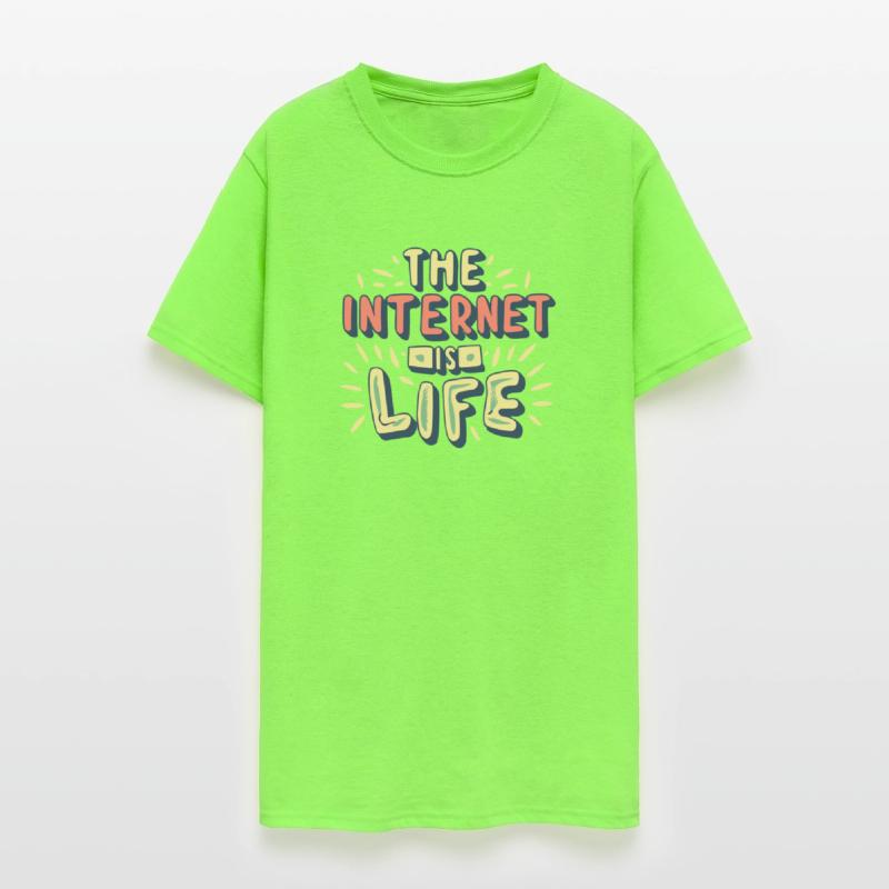 the internet is life funny gamer gift