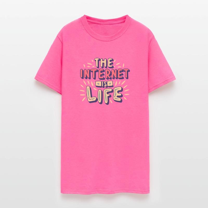 the internet is life funny gamer gift