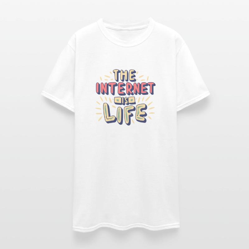 the internet is life funny gamer gift
