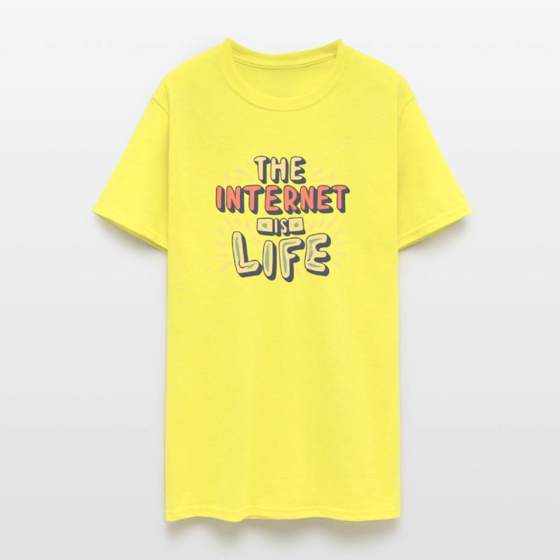 the internet is life funny gamer gift