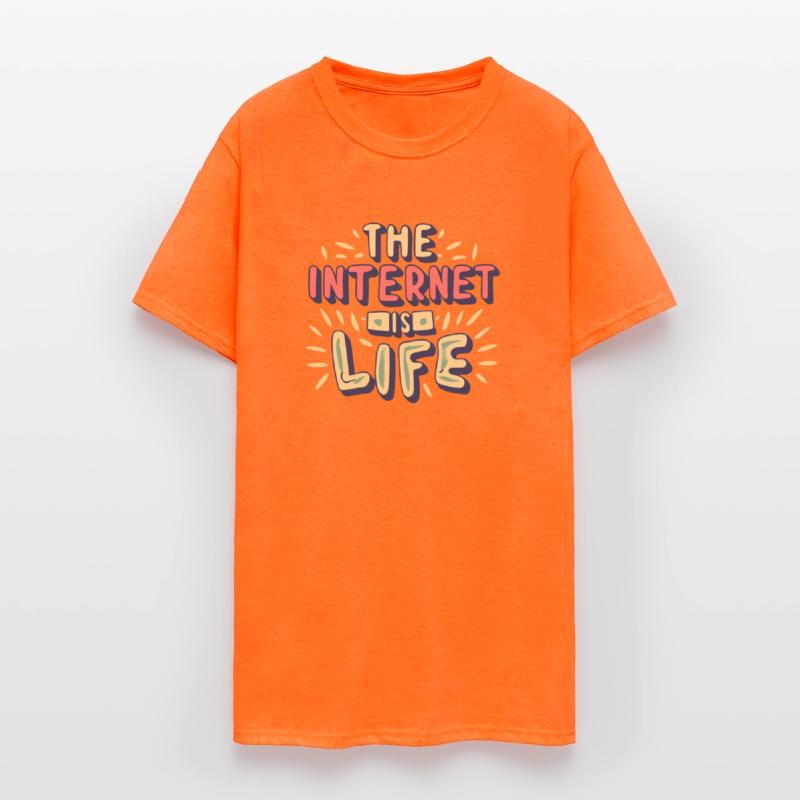 the internet is life funny gamer gift