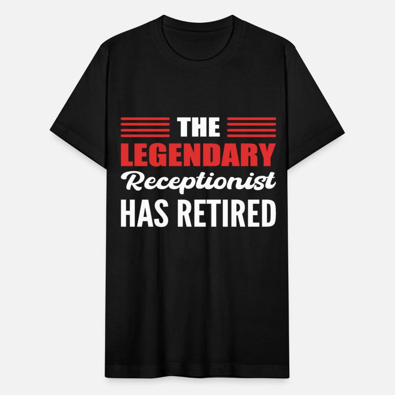 The Legendary Receptionist Dedicated Worker Gift