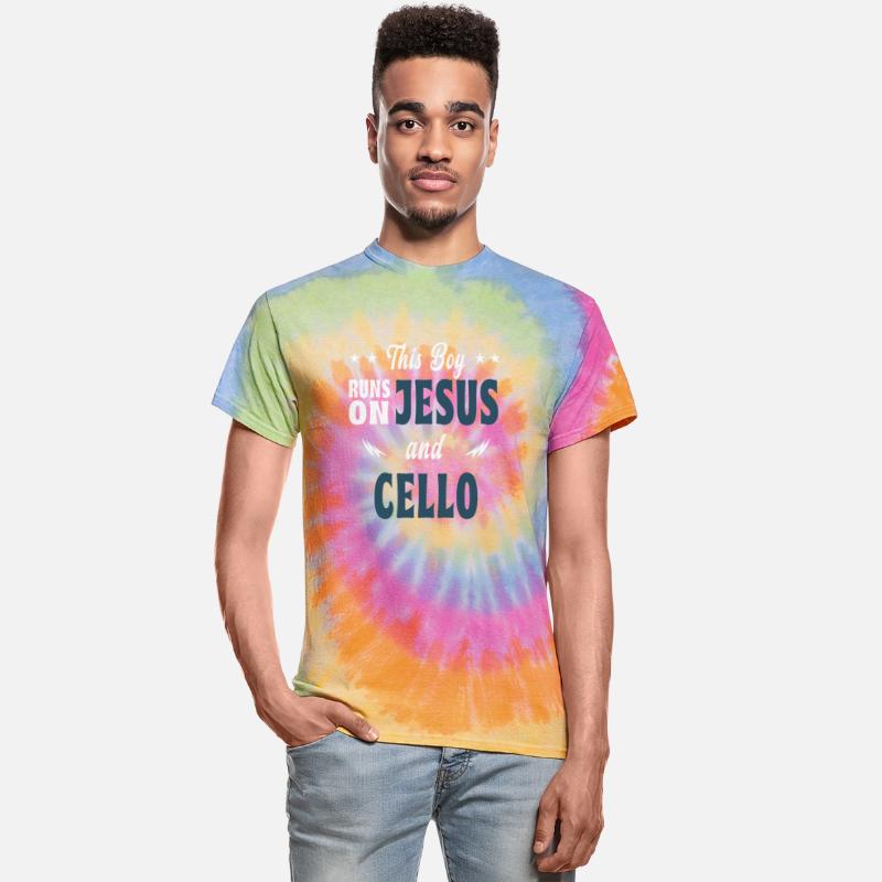 This boy runs on Jesus and cello