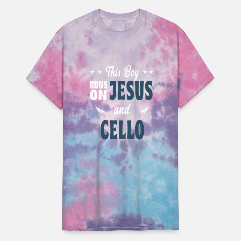 This boy runs on Jesus and cello