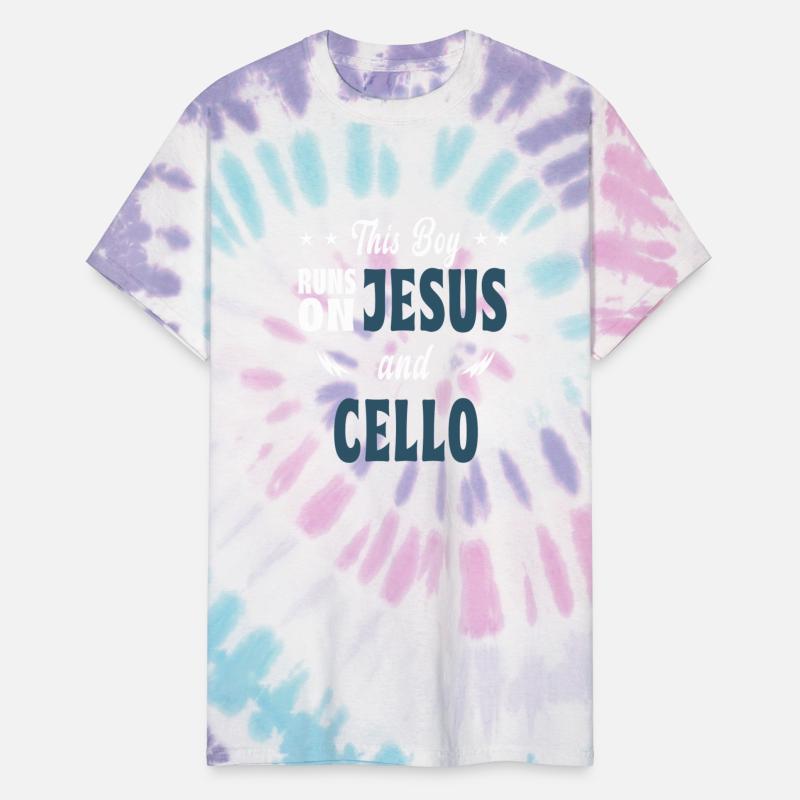 This boy runs on Jesus and cello