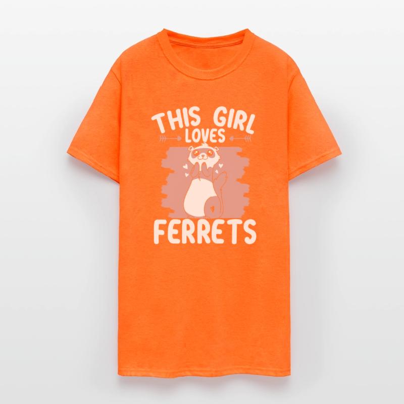 This Girl Loves Ferrets Animal Ferret Owner