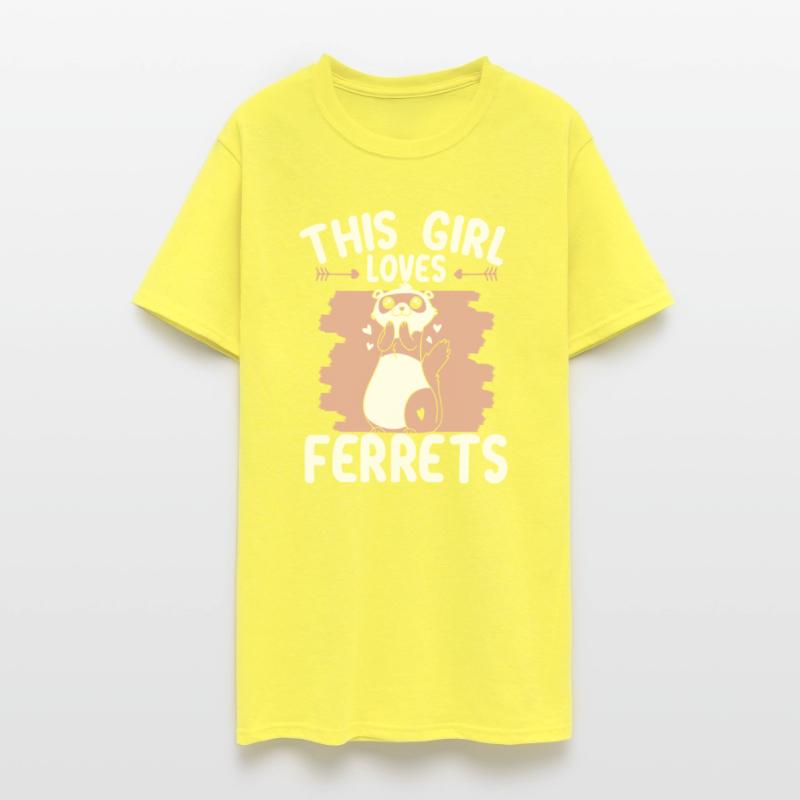 This Girl Loves Ferrets Animal Ferret Owner