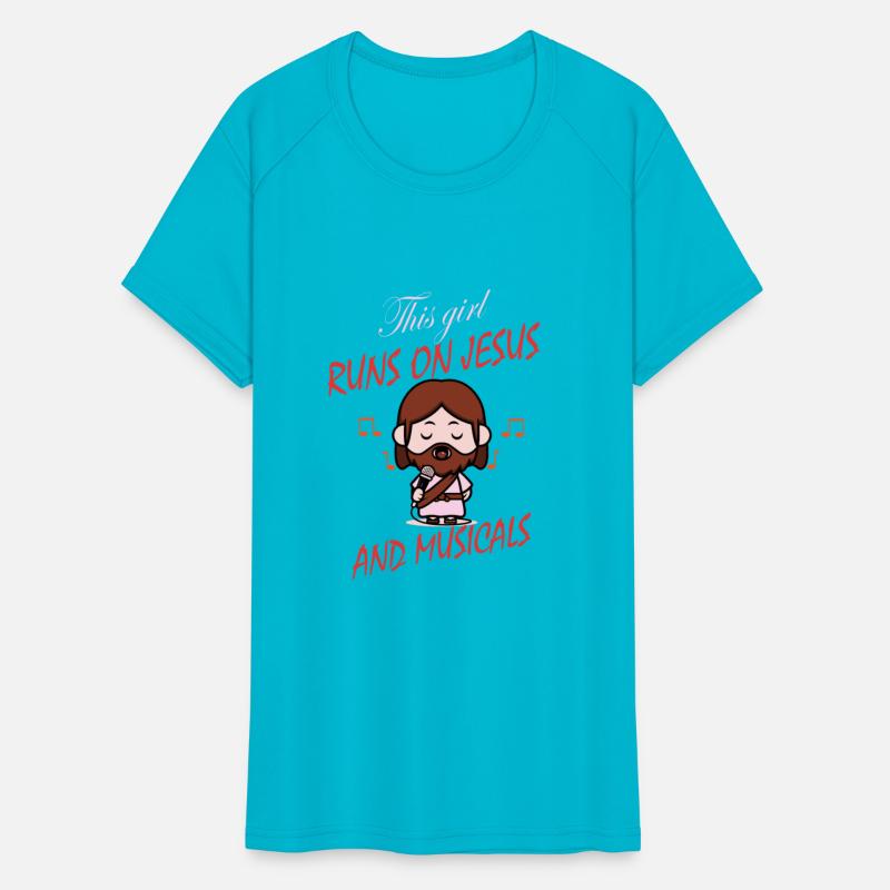 This girl runs on Jesus and musicals