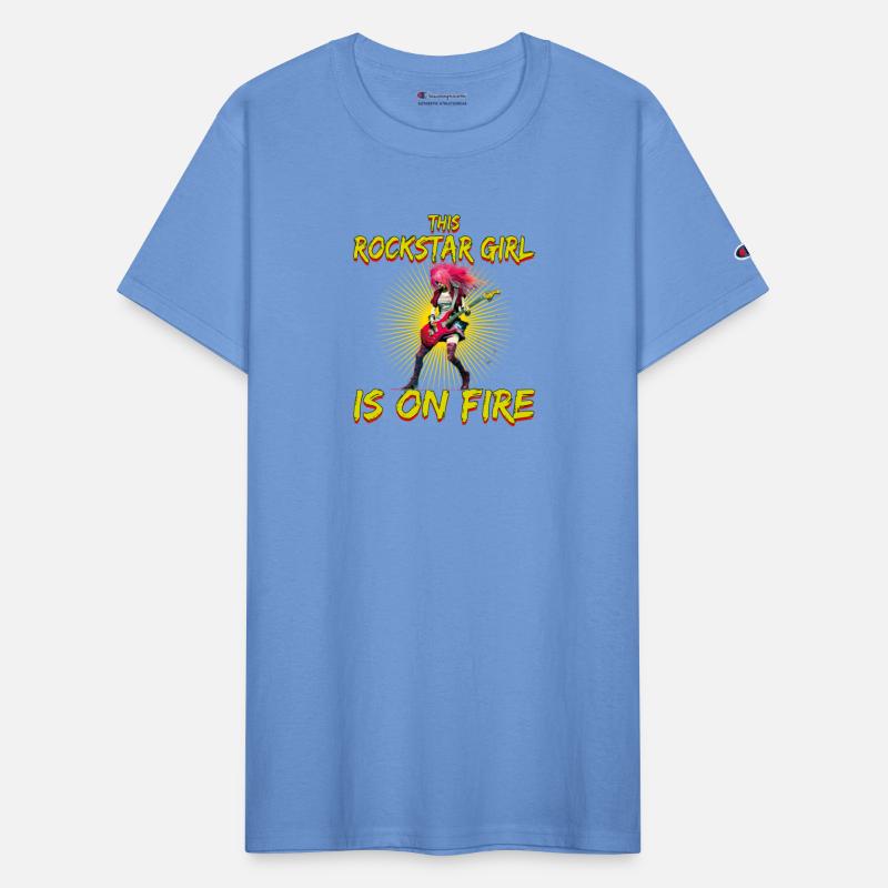 This Rockstar Girl Is On Fire