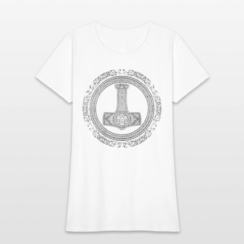 Thor's Hammer Mjolnir Viking Runes Gift