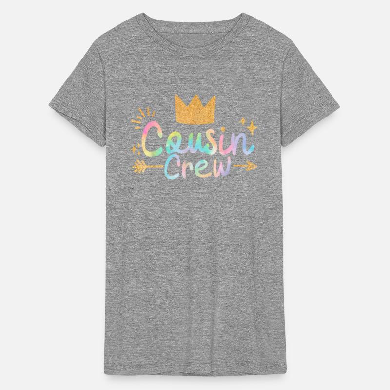 Tie Dye Cool Cousin Crew 2024 Arrow Crown Kids Tod