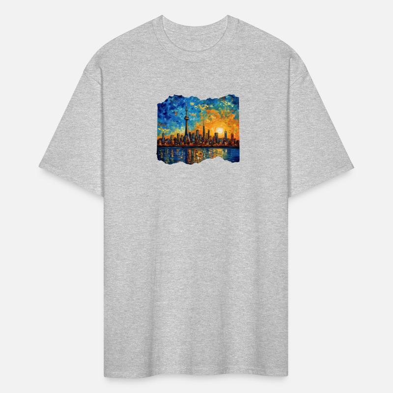 Toronto Nights A Van Gogh Inspired Skyline