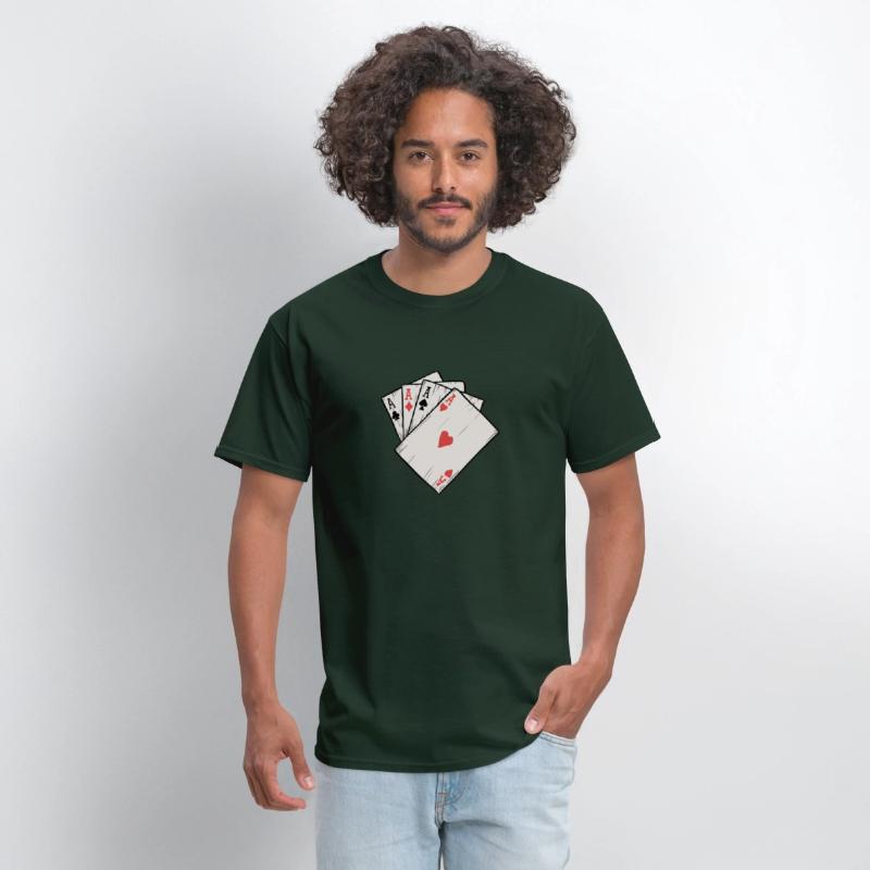 Traditional Tattoo Four Aces Playing Card Game