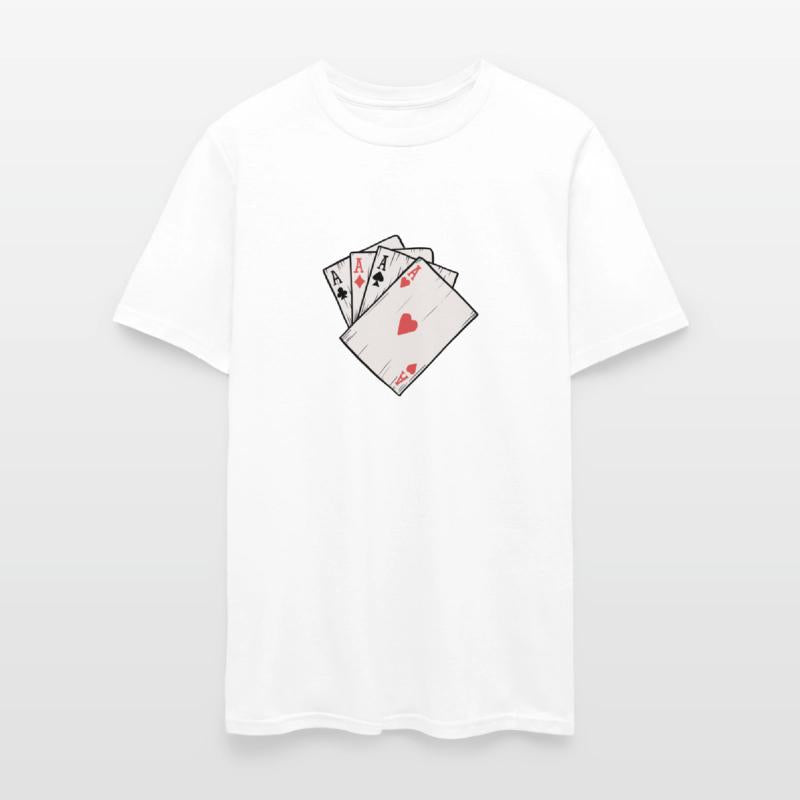 Traditional Tattoo Four Aces Playing Card Game
