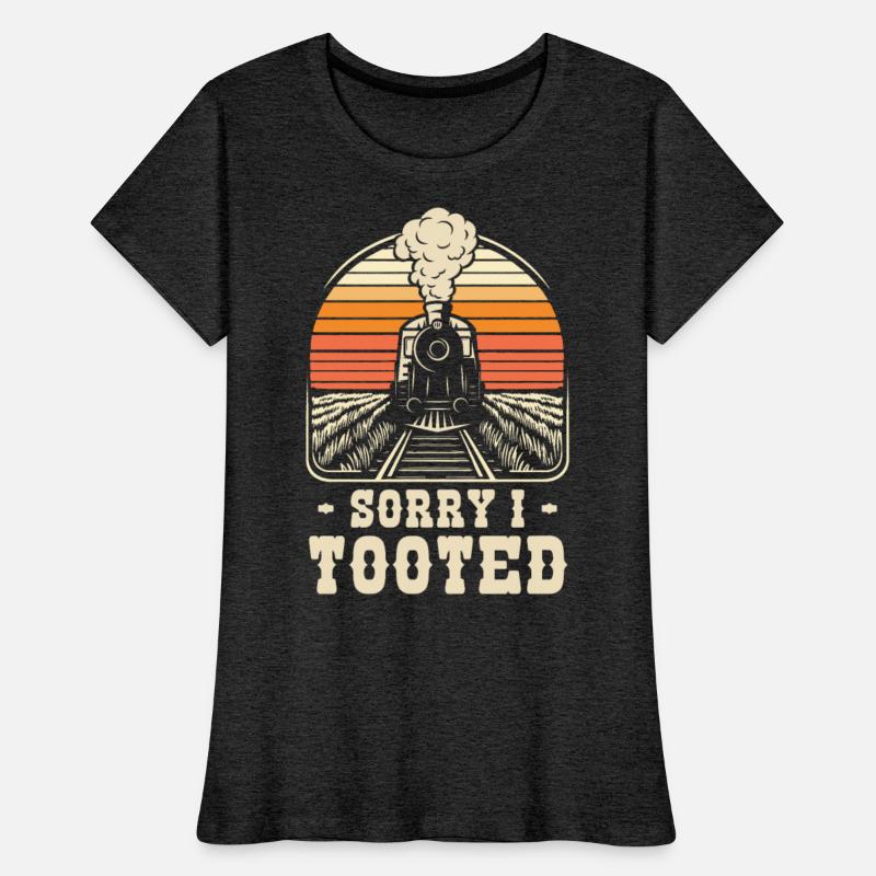 Trains Sorry I Tooted Vintage