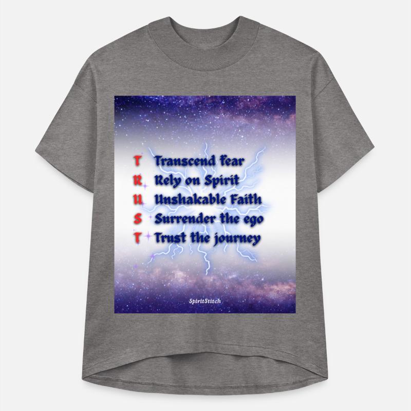 Transcendence and Faith Motivational Quote Design