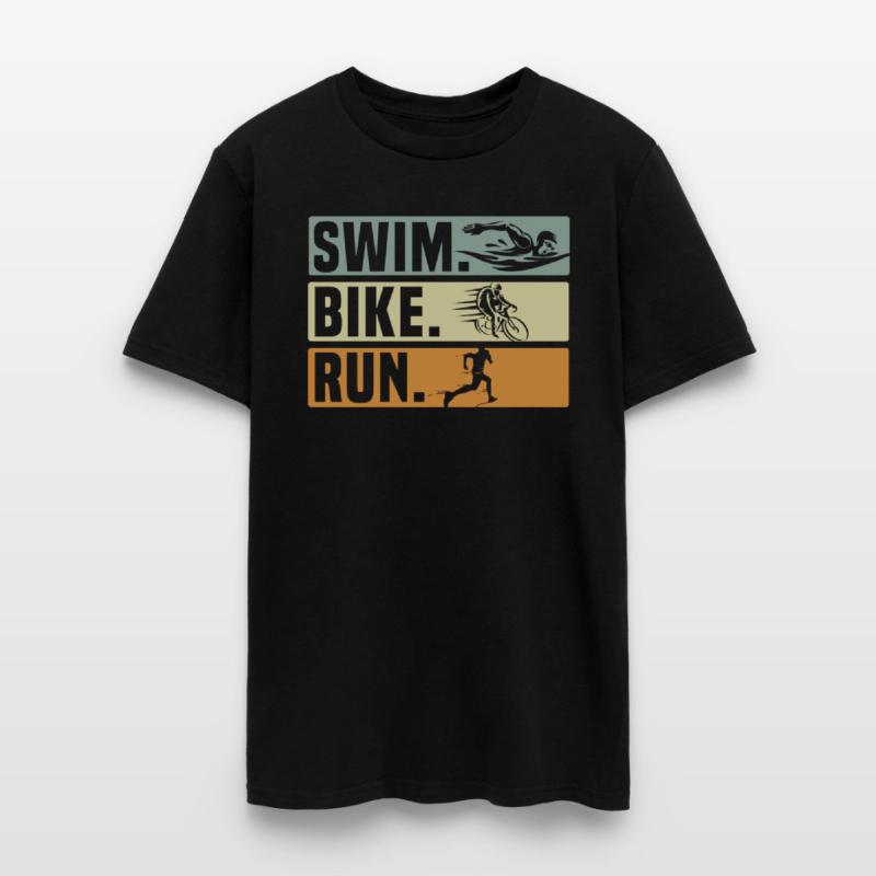 Triathlon Athlete Triathlete Swim Bike Run