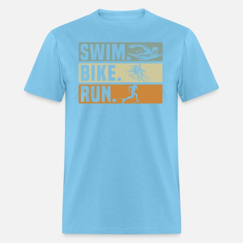 Triathlon Athlete Triathlete Swim Bike Run