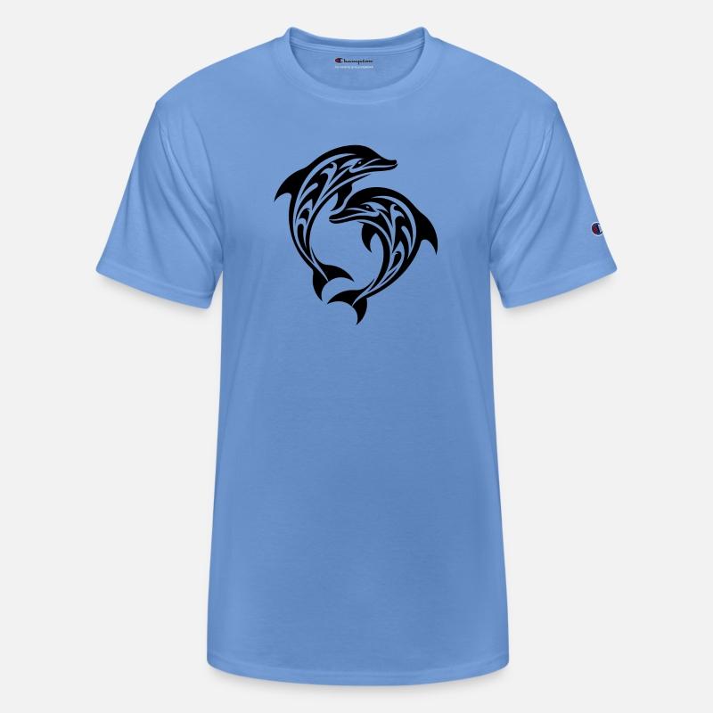 Tribal Tattoo Springende Delfine