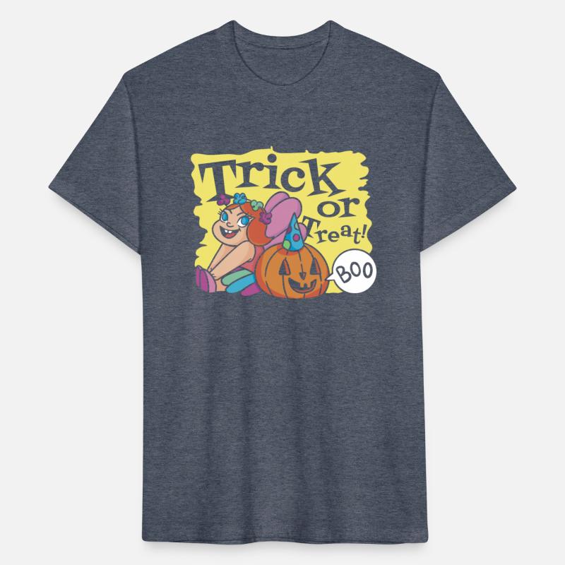Trick Or Treat Girl In Fairy Halloween T-Shirt