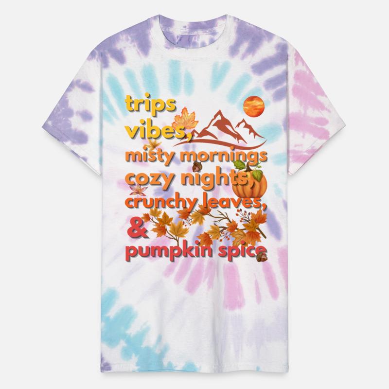trips vibes misty mornings cozy nights crunchy