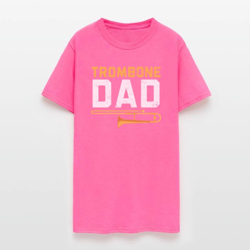 Trombone Dad Instrumentalist Musician Fathers Day