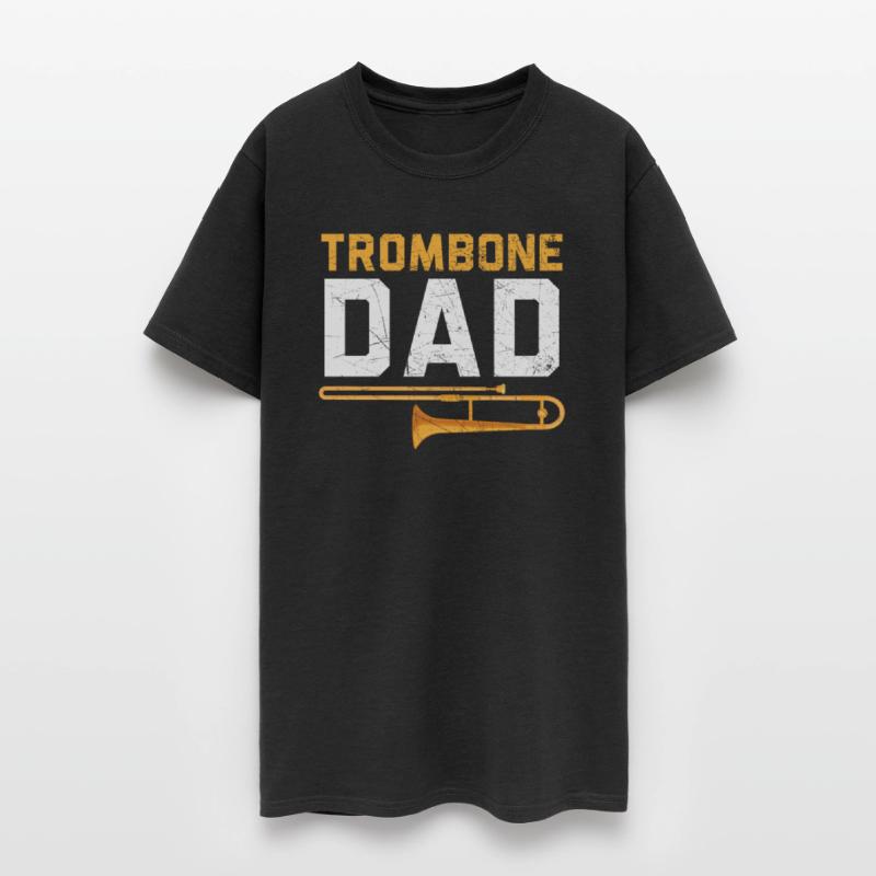 Trombone Dad Instrumentalist Musician Fathers Day