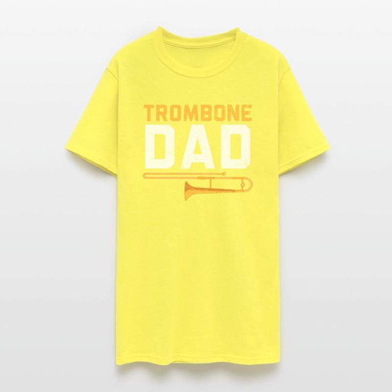 Trombone Dad Instrumentalist Musician Fathers Day