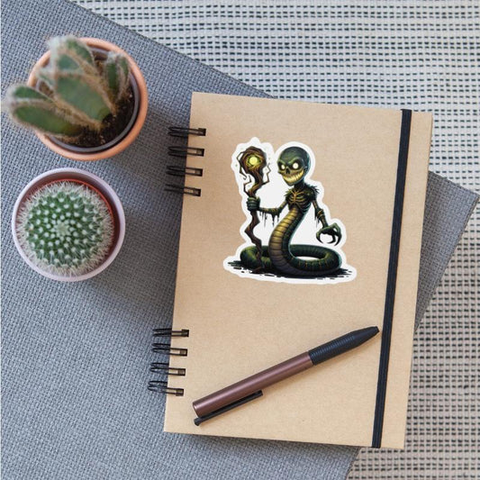 Undead Serpent Mage – Creepy Bone Snake Sorcerer