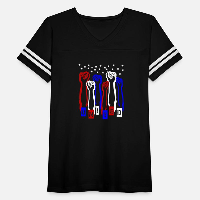 United We Stand America Fist Pump Graffiti T Shirt