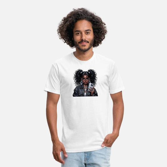 Urban Chic Afro Fashion Illustration