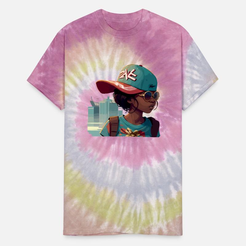 Urban Girl with Sunglasses