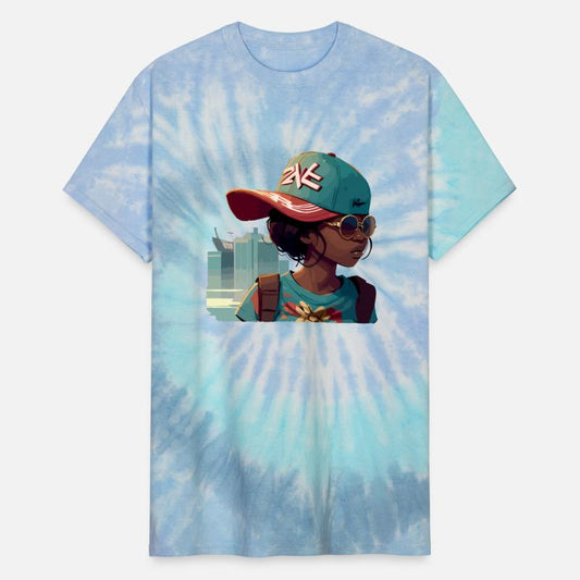 Urban Girl with Sunglasses