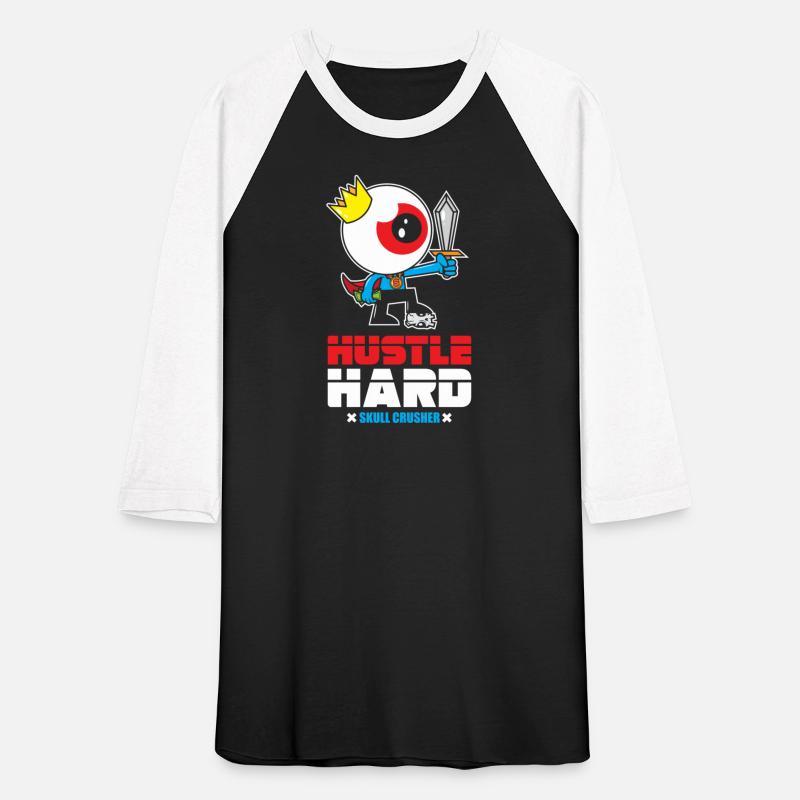 Urban Hustle Hard Eyeball Streetwear King Skull