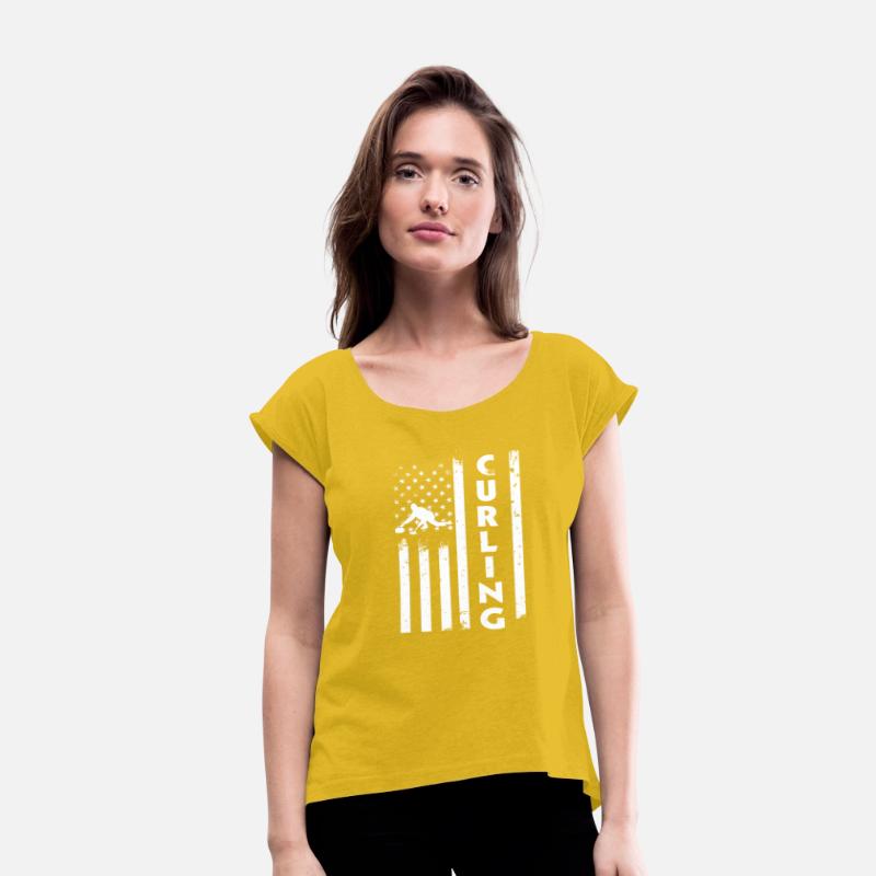 USA Flag Curling Outfit America