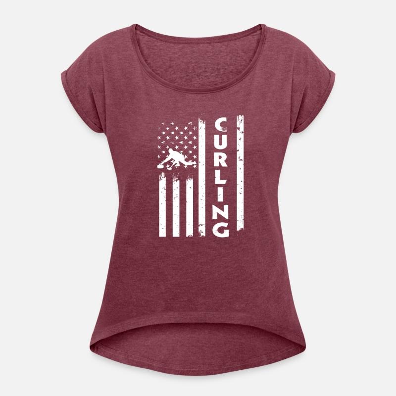 USA Flag Curling Outfit America