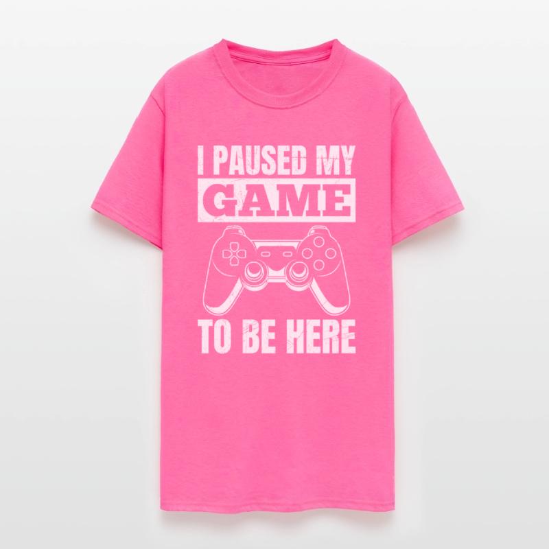 Video Gamer Paused My Game to be Here