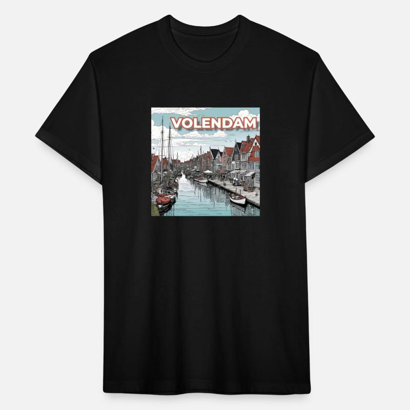 View from Volendam Holland