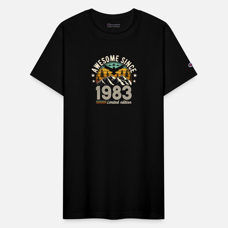 Vintage 1983 40th Birthday Tee
