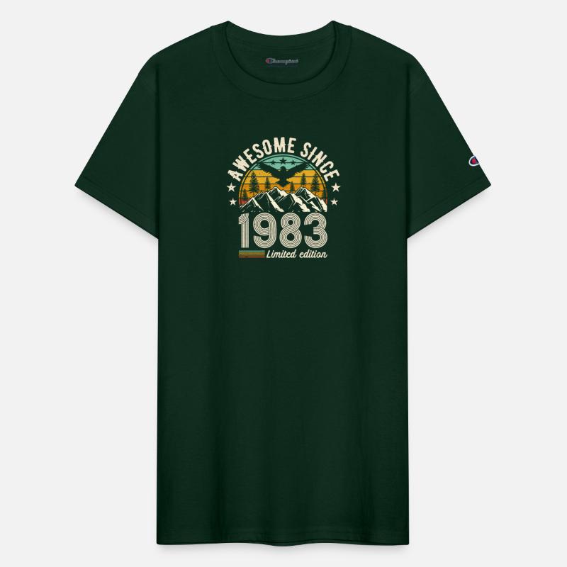 Vintage 1983 40th Birthday Tee