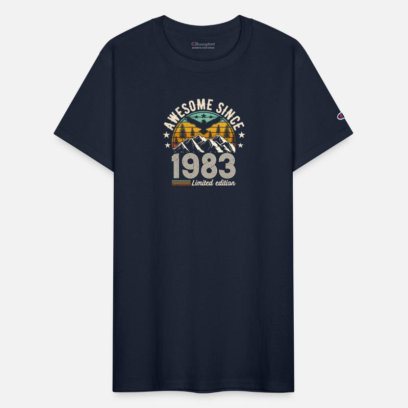 Vintage 1983 40th Birthday Tee