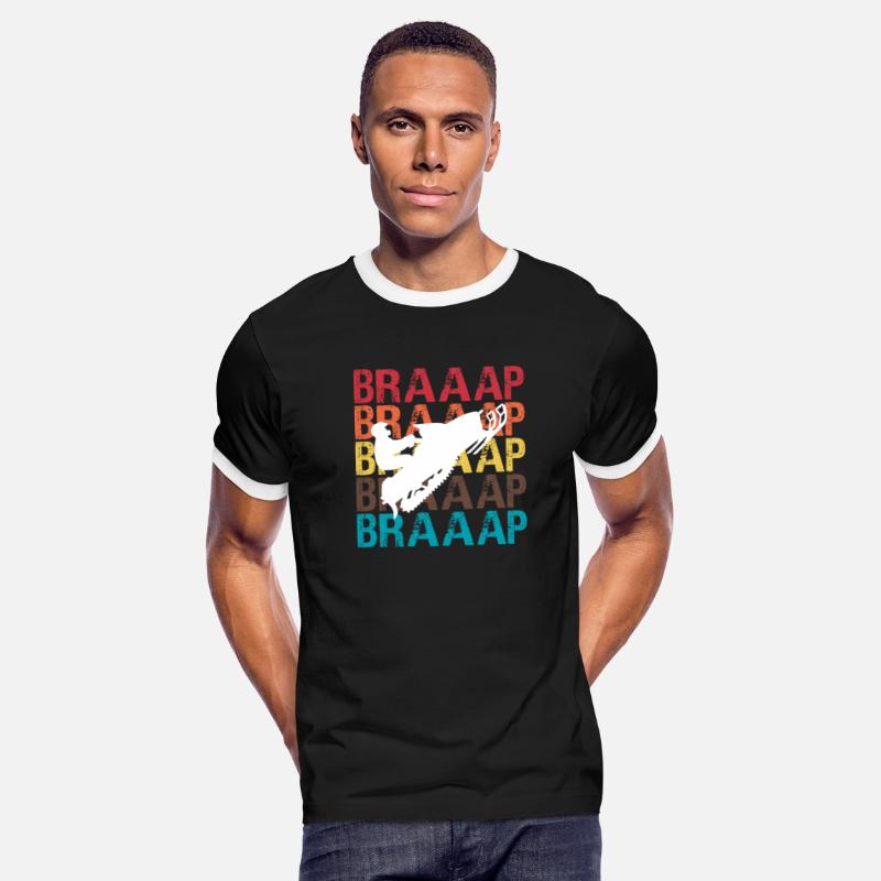 Vintage Braap Snowmobile TShirt Motor Sled Sports