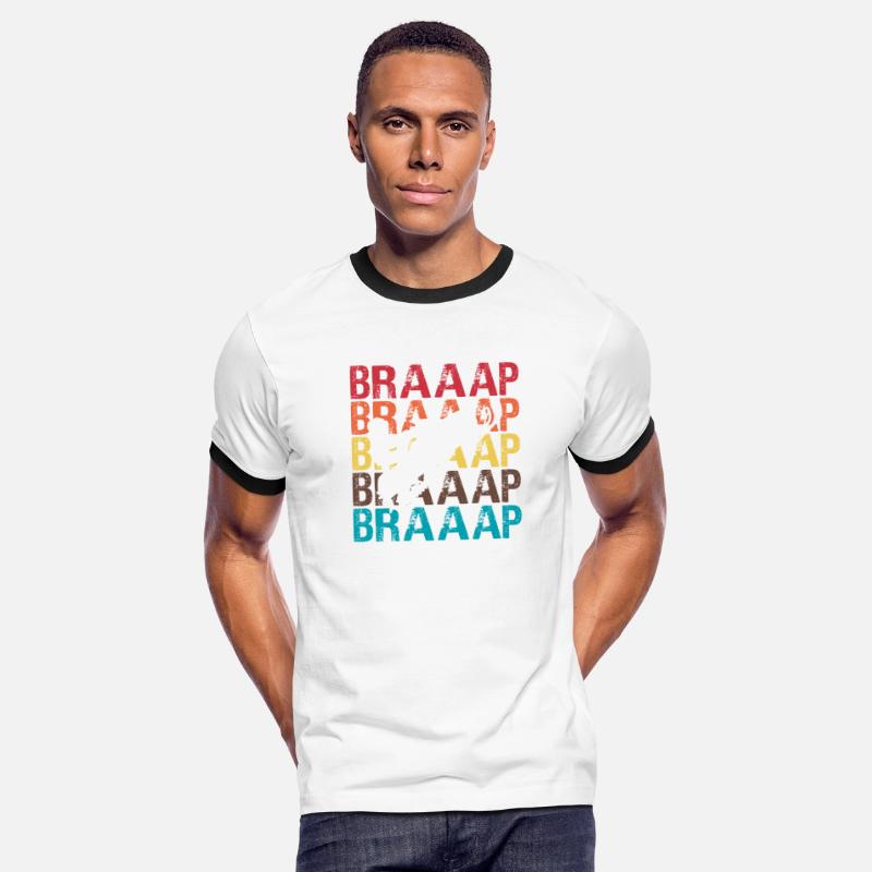 Vintage Braap Snowmobile TShirt Motor Sled Sports