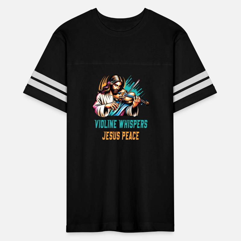 Violin whispers Jesus peace design