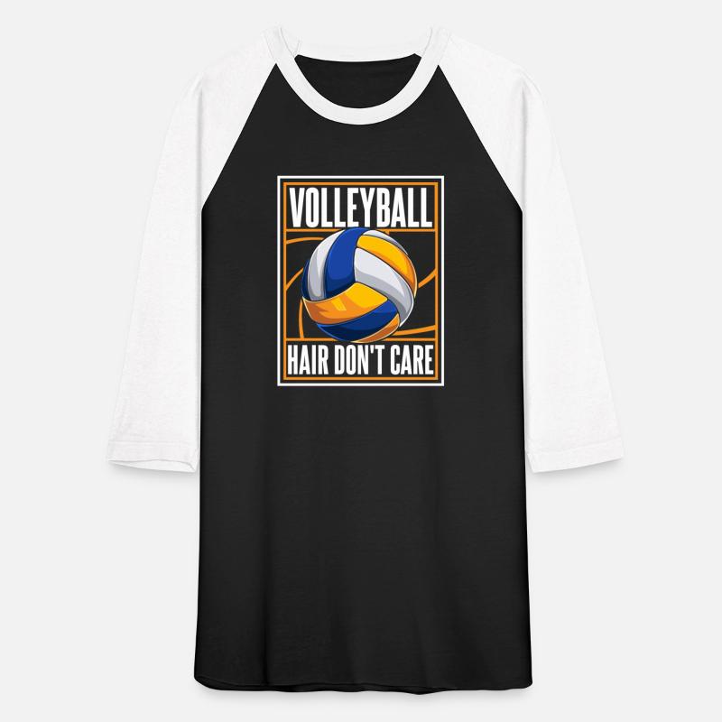 Volleyball Hair Don't Care Coach Team Player
