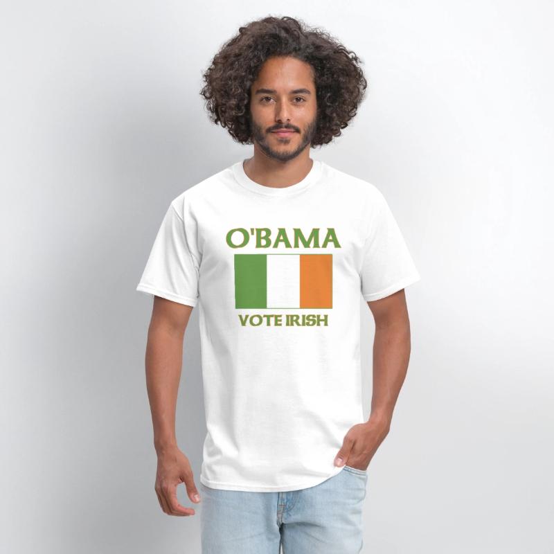 Vote Obama Vote Irish t shirt