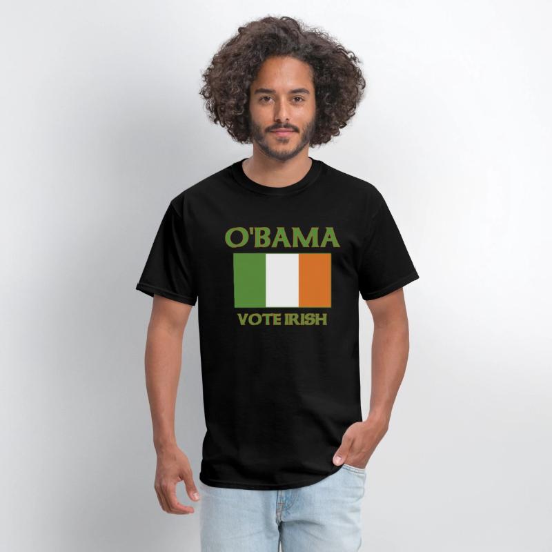 Vote Obama Vote Irish t shirt