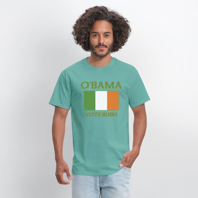 Vote Obama Vote Irish t shirt