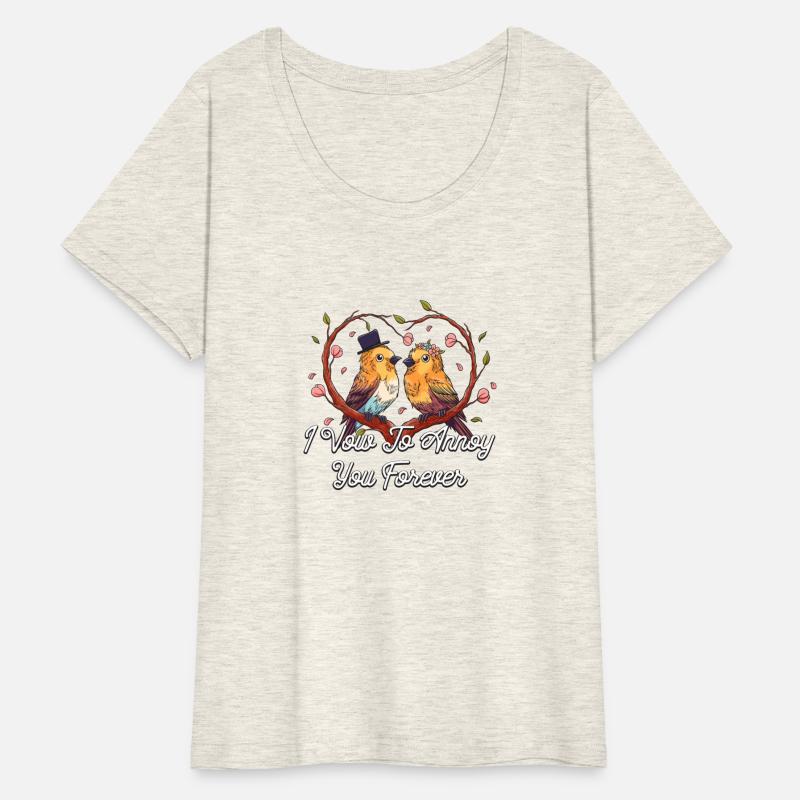 Vow To Annoy You Wedding Joke Bride and Groom Pun