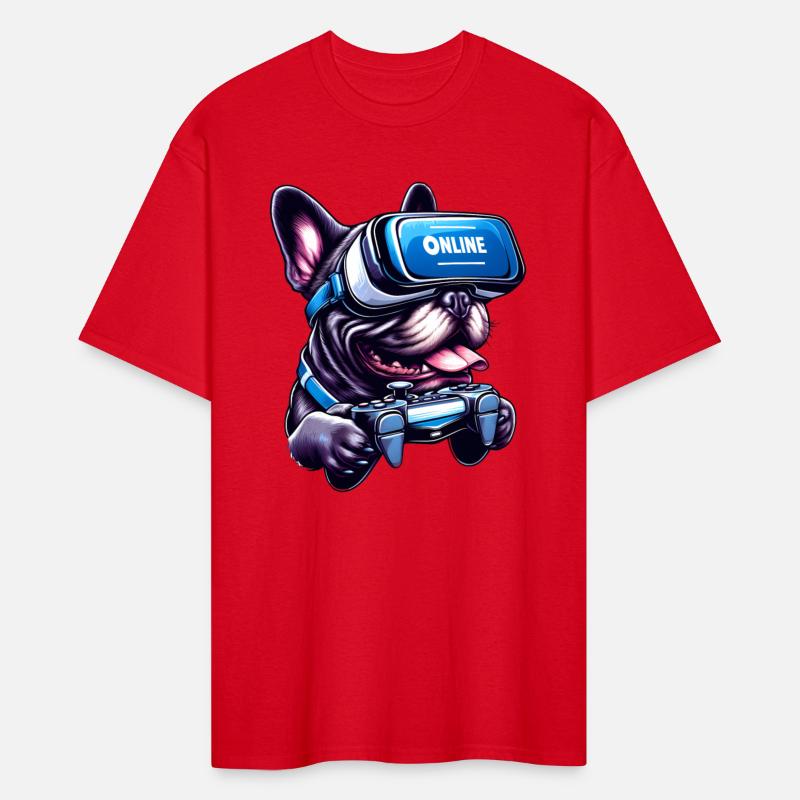 VR Gamer design for French Bulldog lovers
